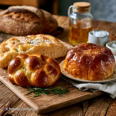 10 Ricette di Lievitati, Pane e Brioche Fatti in Casa