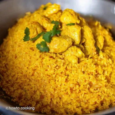 Riso Basmati con Pollo al Curry Ricetta Profumata da Nonna Scheda ricetta