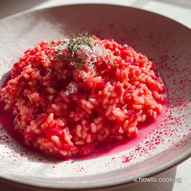 Risotto al Radicchio: Mantecatura Perfetta in 30 Min Scheda ricetta