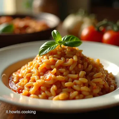 Risotto alla Pizzaiola Ricetta Napoletana Facile e Saporita Scheda ricetta