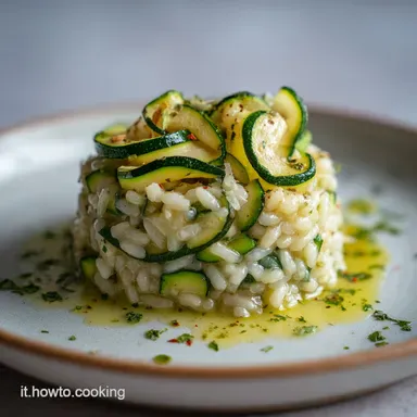 Risotto alle Zucchine: Ricetta della Nonna in 30 Minuti Scheda ricetta