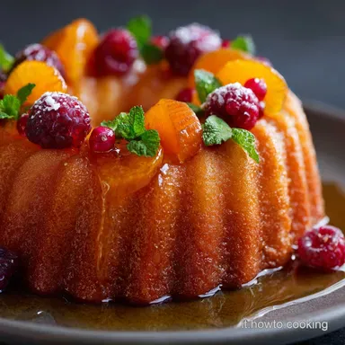 Savarin dolce classico al rum la ricetta elegante e perfetta Scheda ricetta