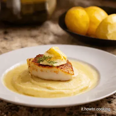 Scaloppine al Limone Ricetta Perfetta con Pur&egrave; Cremoso Scheda ricetta