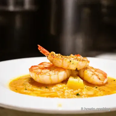 Scampi allAglio e Limone A Roman Delight Scheda ricetta