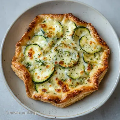 Sfoglia Zucchine Mozzarella per 4 Persone Scheda ricetta