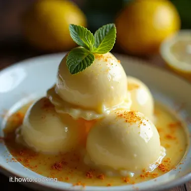 Sorbetto al Limone Il Dessert Estivo Perfetto Scheda ricetta