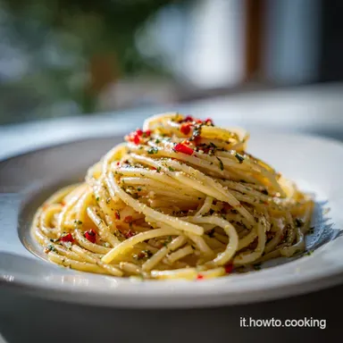 Spaghetti Aglio e Olio in 15 Minuti Scheda ricetta