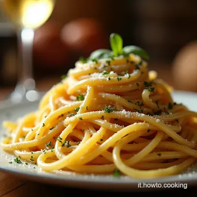 Spaghetti alla Carbonara Ricetta Originale Romana Senza Panna Scheda ricetta