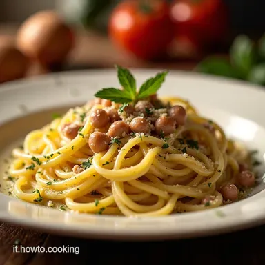 Spaghetti Speck Stracciatella e Pistacchio Che Bont&agrave; Scheda ricetta