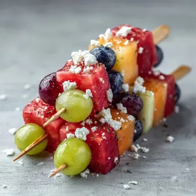 Spiedini Frutta e Formaggio in 15 Minuti Scheda ricetta