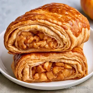 Strudel di Mele per 8 Persone Dorato Scheda ricetta