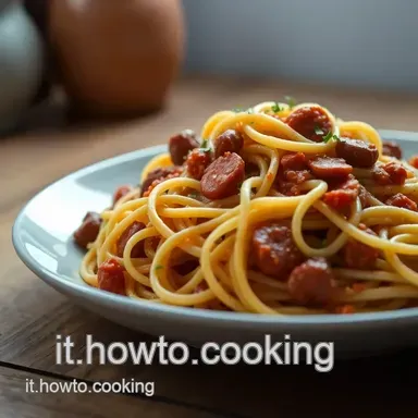 Tagliatelle al Rag&ugrave;: Ricetta di Famiglia con un Tocco! | noodles Scheda ricetta