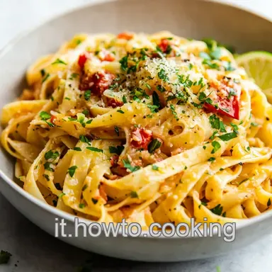 Tagliolini al Limone: Amalfi Coast in a Bowl! Scheda ricetta