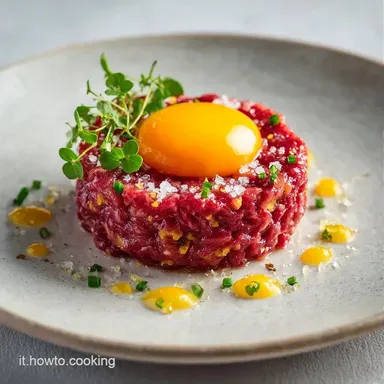 Tartare Di Manzo Gourmet In 30 Minuti Scheda ricetta
