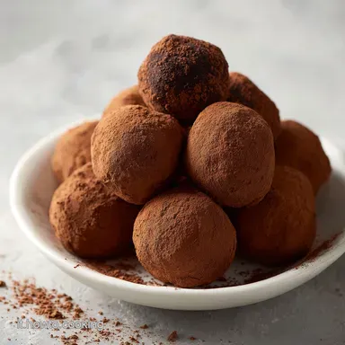 Tartufini al Cioccolato Morbidi per 25 Porzioni