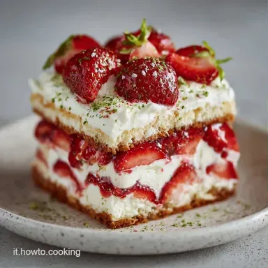 Ricetta Tiramis&ugrave; Fragole Fresca Cremoso Scheda ricetta
