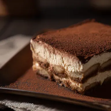 Tiramis&ugrave; Senza Uova: Il Classico Light che Tira Su! Scheda ricetta