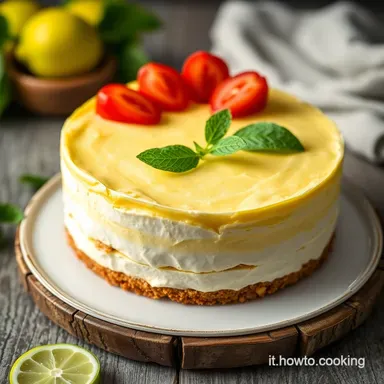Torta Caprese al Limone: Un tripudio di sapori! | dessert Scheda ricetta