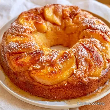 Torta di Mele con Yogurt Greco
