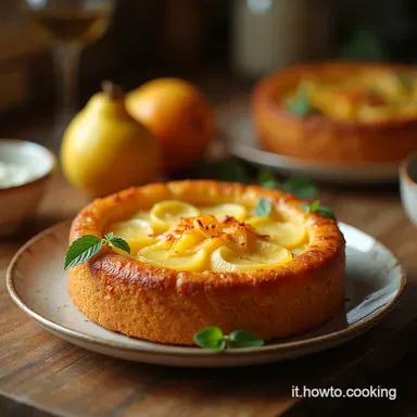 Ricetta Torta Settembrina Soffice con Fichi Freschi e Mandorle Scheda ricetta