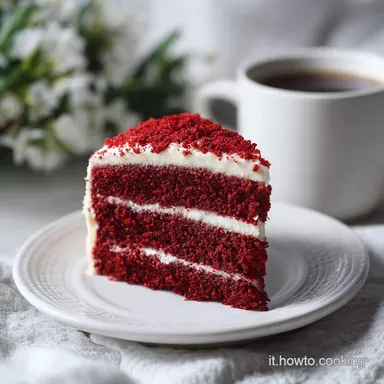 Torta Red Velvet per 12 Porzioni Scheda ricetta