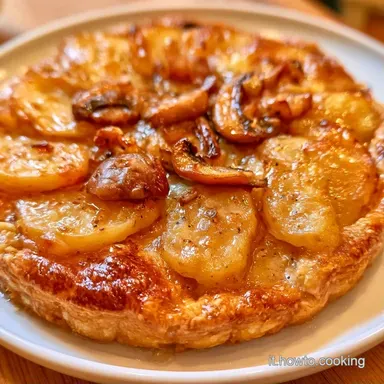 Torta Salata Patate Funghi in 55 Minuti Scheda ricetta