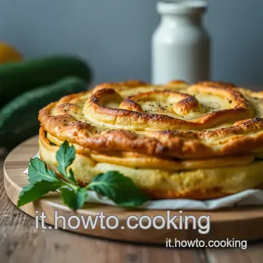 Ricette con Pasta Bris&eacute;e: La Mia Torta Rustica Zucchine! Scheda ricetta