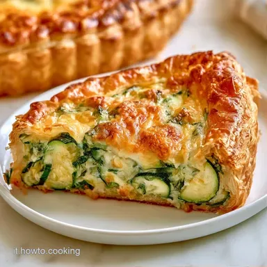 Torta Salata Zucchine con Prosciutto Scheda ricetta