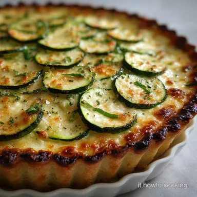 Torta Salata Zucchine Ricotta: Per 6 Persone Scheda ricetta