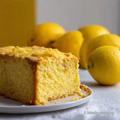 Come Fare le Torte Soffice Torta Limone e Papavero Ricetta Facile Scheda ricetta