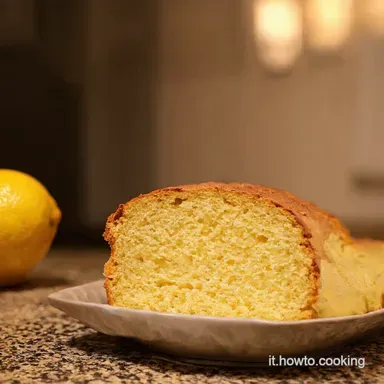 TORTA SOFFICE AL LIMONE La ricetta della Nonna e un segreto Scheda ricetta