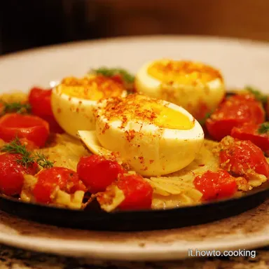 Antipasti Pasquali Uova Ripiene alla Contadina Ricetta Facile Scheda ricetta