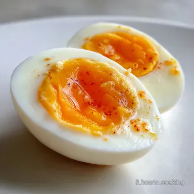 Uova Sode Perfette in 11 Minuti per 4 Porzioni Scheda ricetta