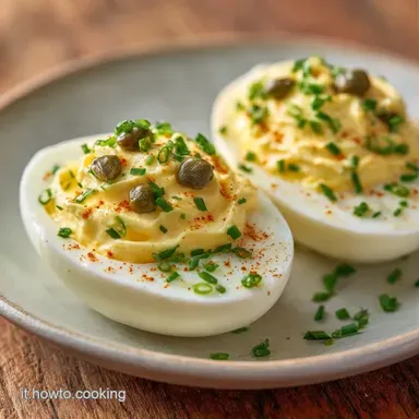 Uova Sode Ripiene Sfiziose: Cremose Scheda ricetta