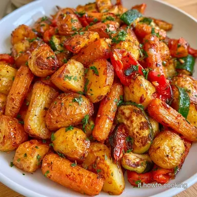 Verdure Al Forno Croccanti per 4 Persone Scheda ricetta