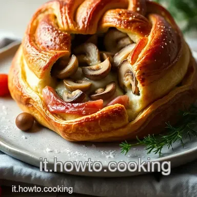 Vol-au-Vent: Ricetta Elegante con Funghi e Prosciutto | La Mia Versione Scheda ricetta