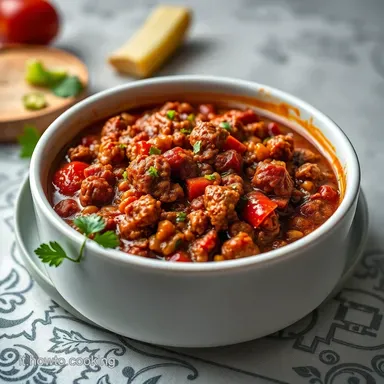 Chili con Carne alla Zio Enzo: Tex-Mex con Amore! Scheda ricetta