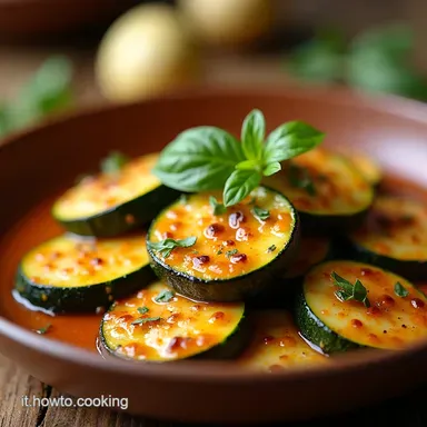 Zucchine in Agrodolce La Ricetta Perfetta per lEstate Menta e Pinoli Scheda ricetta
