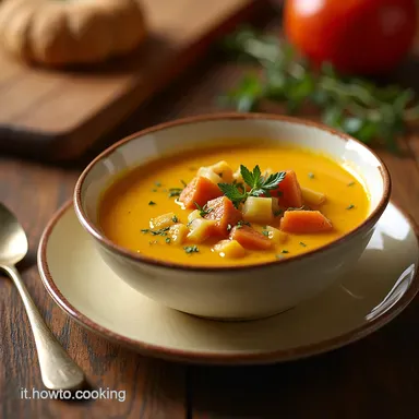 Zuppa di Ceci e Zucca La Ricetta della Nonna Scheda ricetta