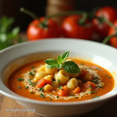 Zuppa di Ceci Toscana Ricetta Facile e Gustosa Scheda ricetta