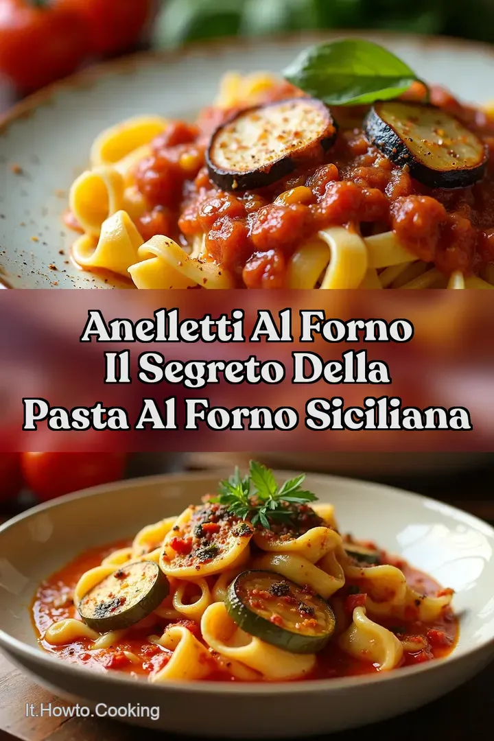 Anelletti al Forno Il segreto della pasta al forno siciliana