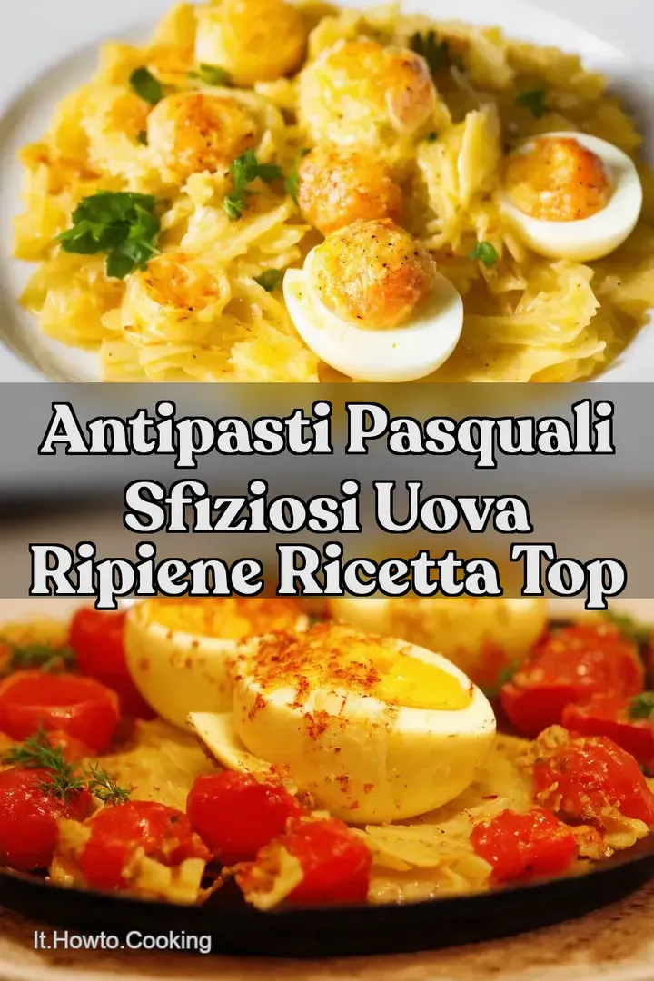 Antipasti Pasquali Sfiziosi Uova Ripiene Ricetta Top