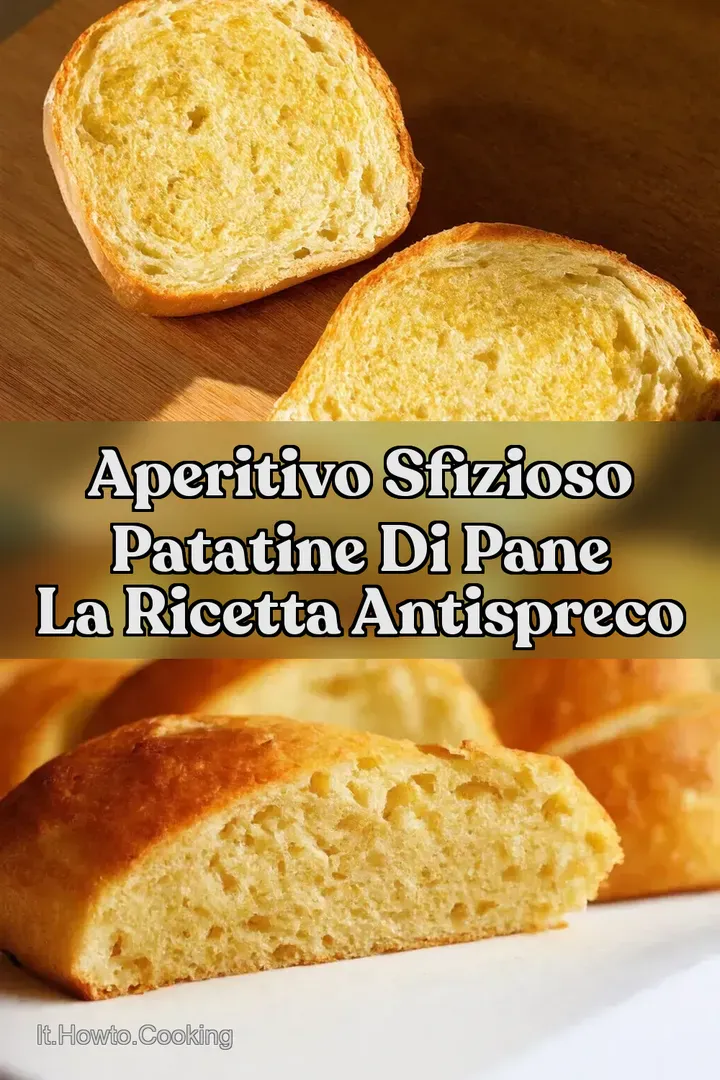 Aperitivo sfizioso Patatine di pane la ricetta antispreco