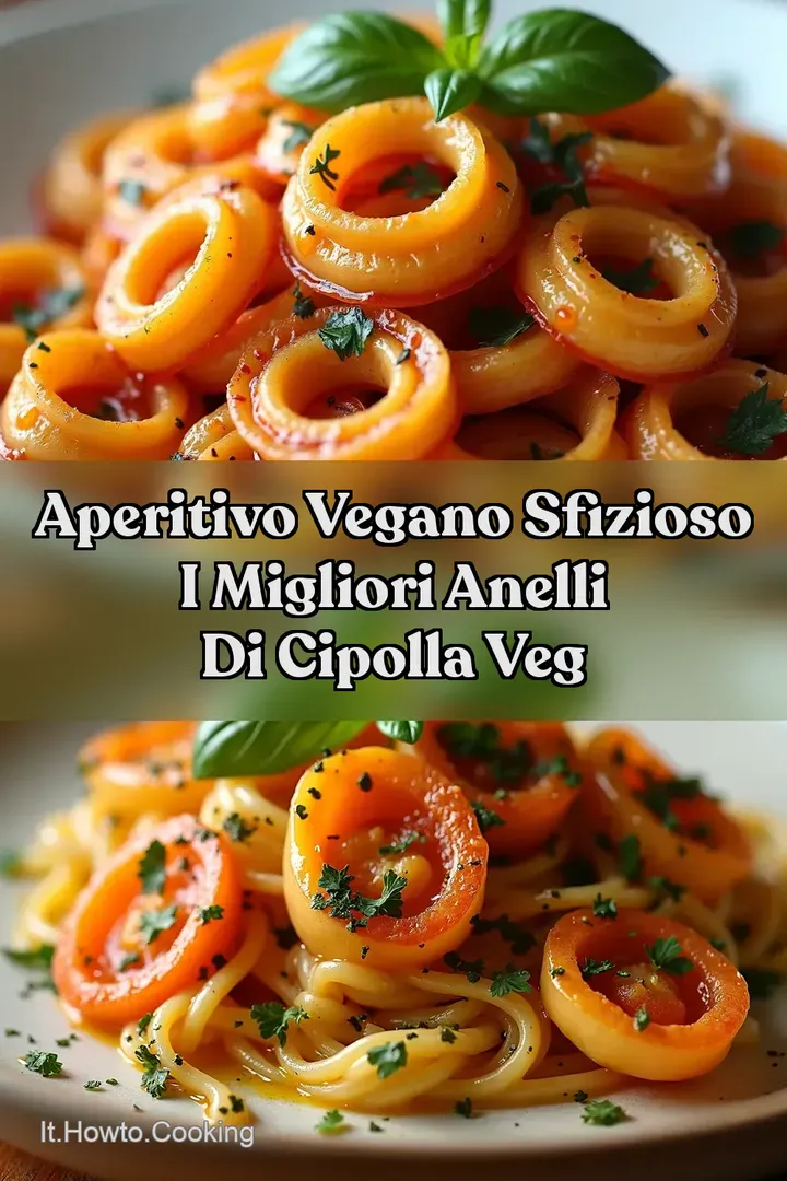 Aperitivo Vegano Sfizioso I Migliori Anelli di Cipolla Veg