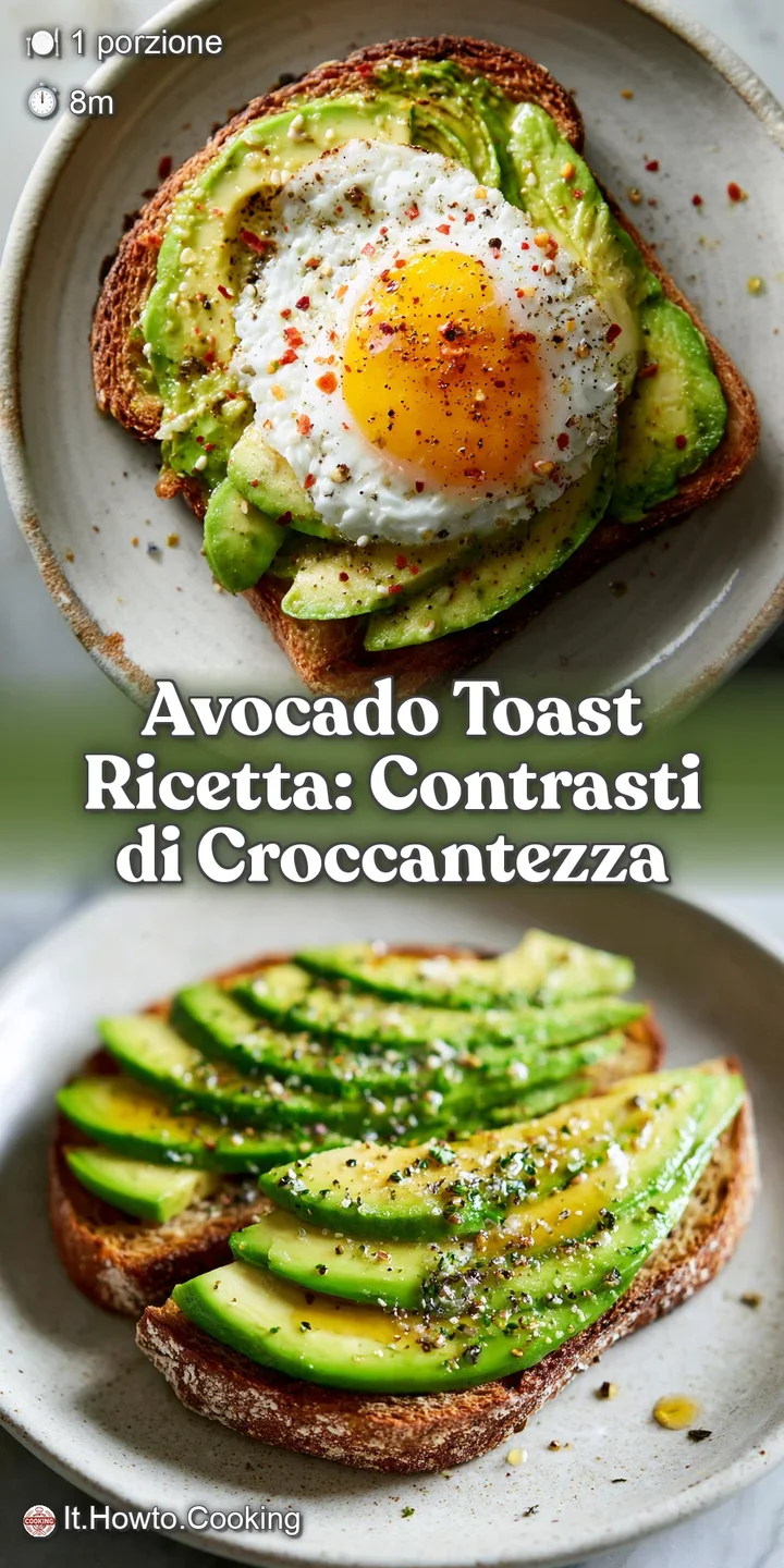 Close-up of creamy green avocado toast. Texture of bread is crisp, offset by the smoothness of the avocado. Yummy!