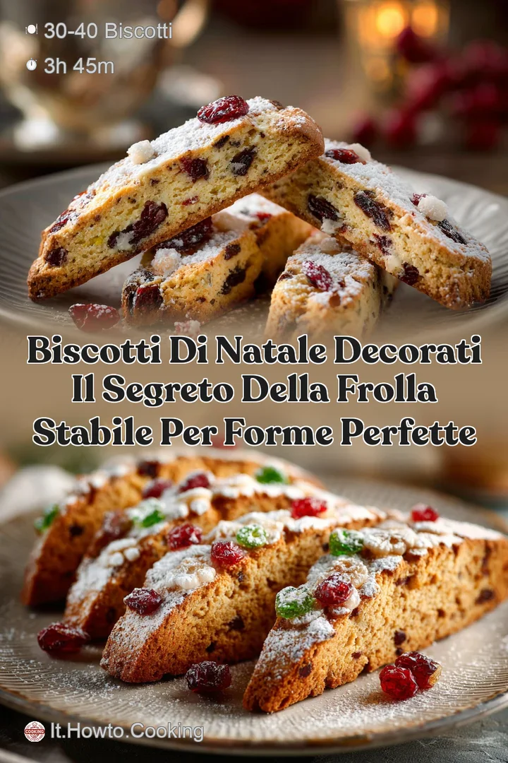 Biscotti di Natale decorati il segreto della frolla stabile per forme perfette
