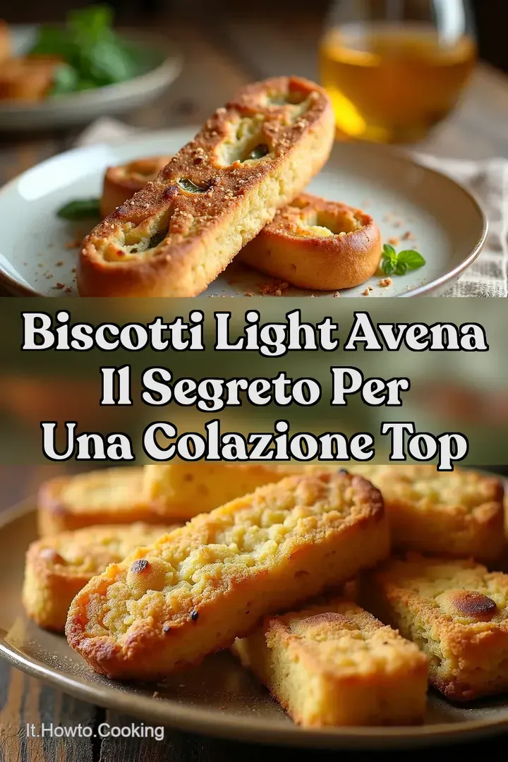 Biscotti Light Avena Il Segreto per una Colazione Top
