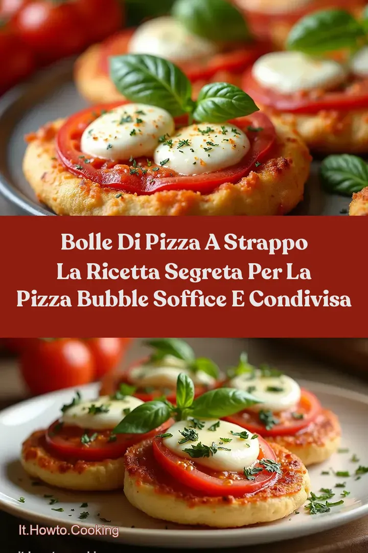 Bolle di Pizza a Strappo La Ricetta Segreta per la Pizza Bubble Soffice e Condivisa