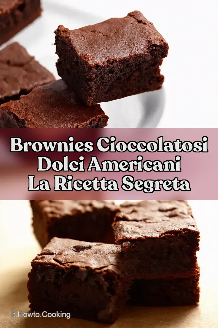 Brownies Cioccolatosi Dolci Americani La Ricetta Segreta