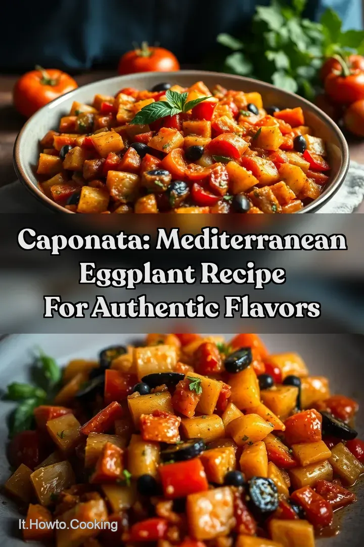 Caponata: Mediterranean Eggplant Recipe for Authentic Flavors